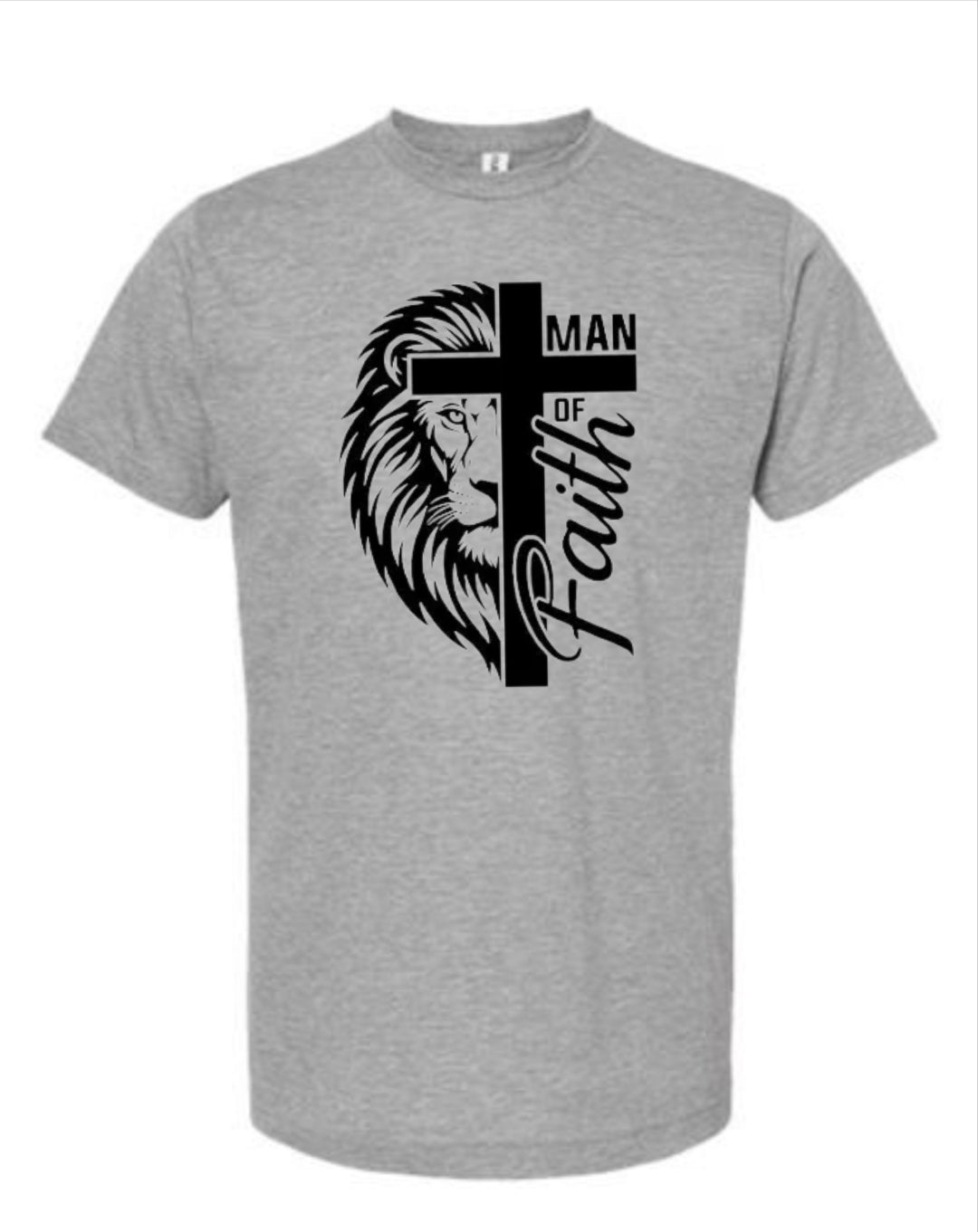 Man of faith t-shirt